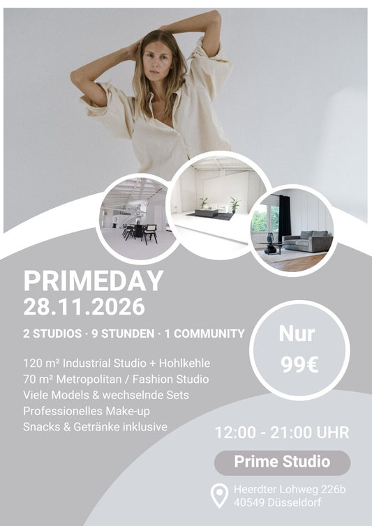 Prime Day Düsseldorf – Samstag, 28.11.2026